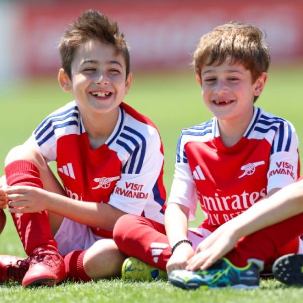 Fotbollsskola med Arsenal i Stockholm