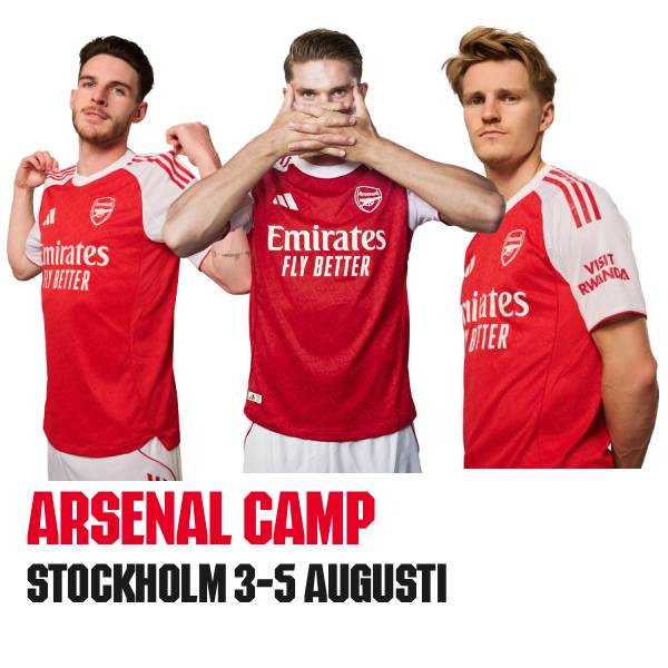 Fotbollsskola med Arsenal i Stockholm