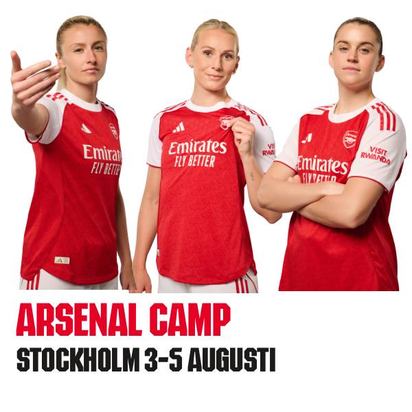 Fotbollsskola med Arsenal i Stockholm